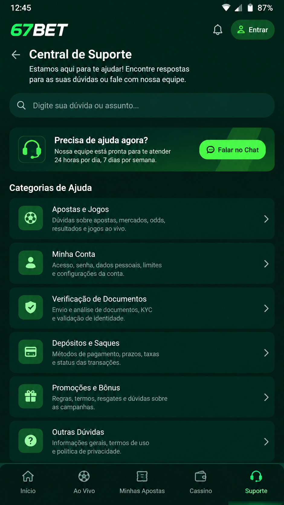 67bet screenshot
