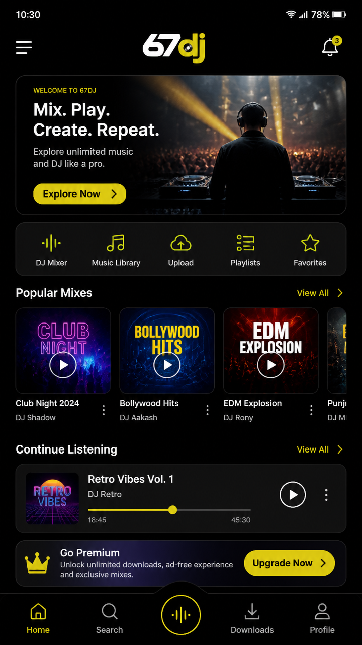 67dj screenshot