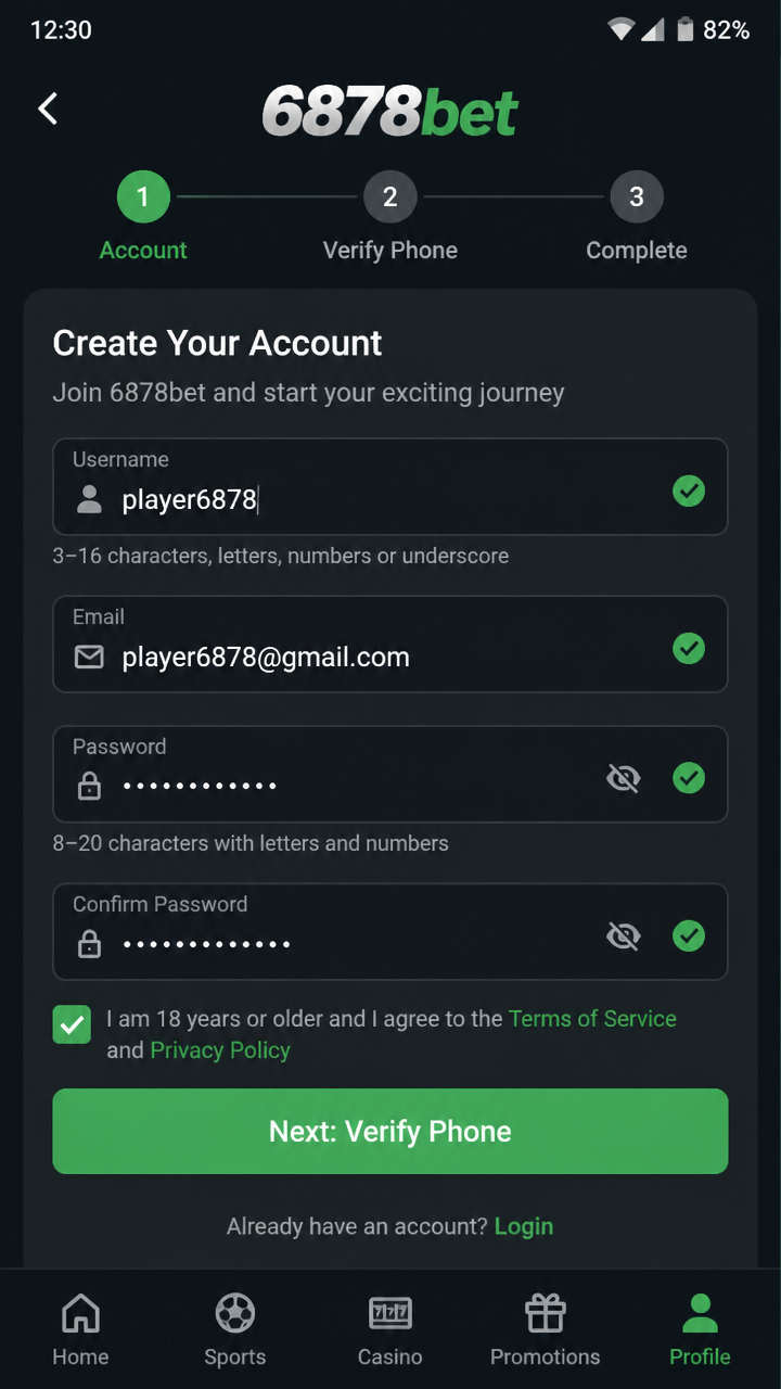 6878bet screenshot