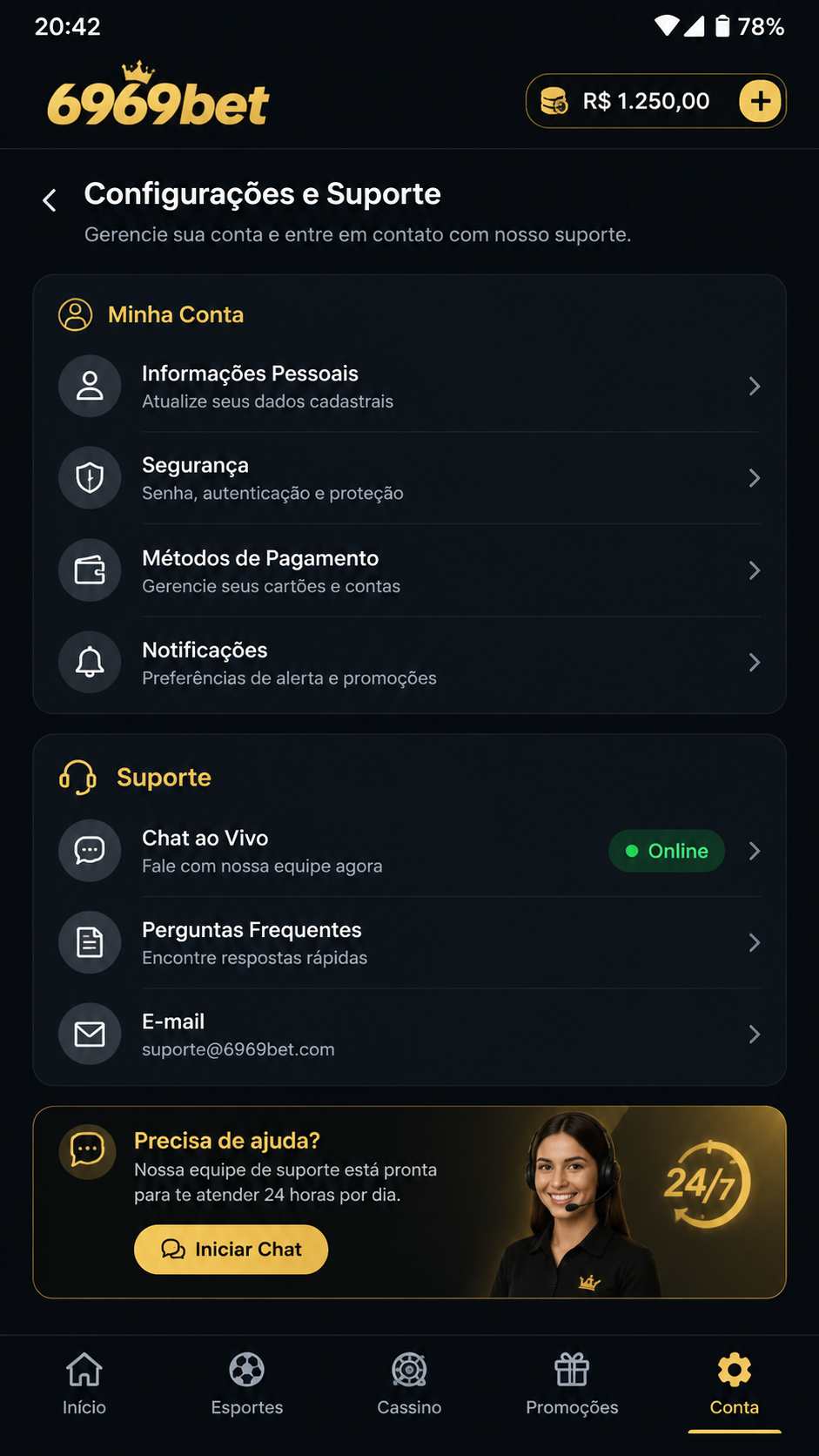 6969bet screenshot