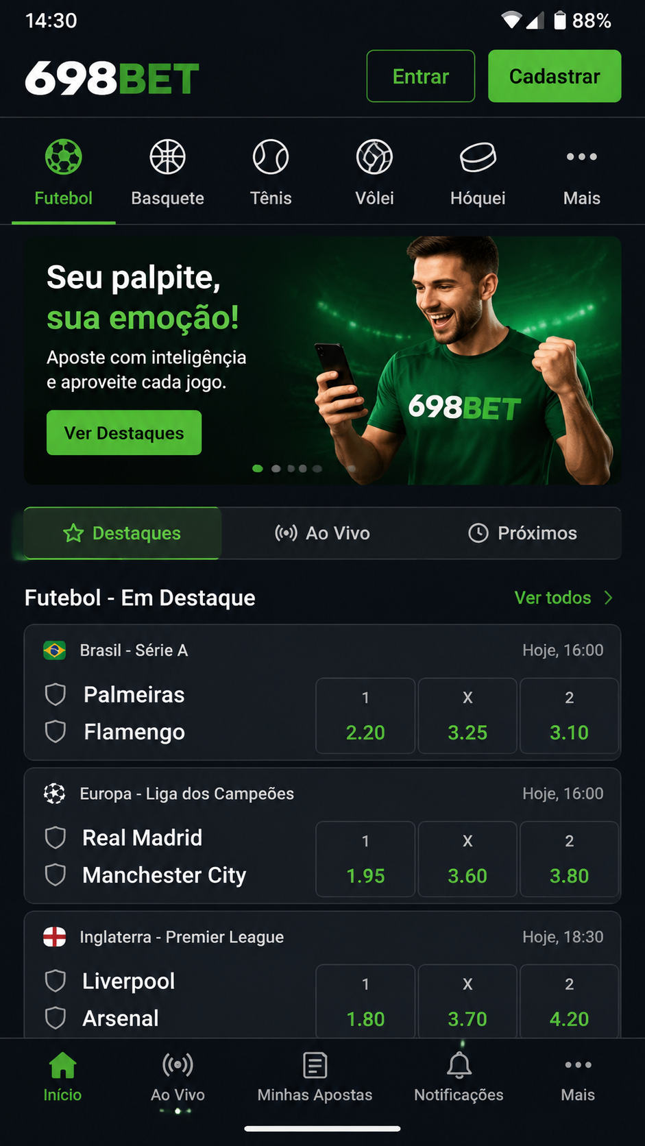 698bet screenshot