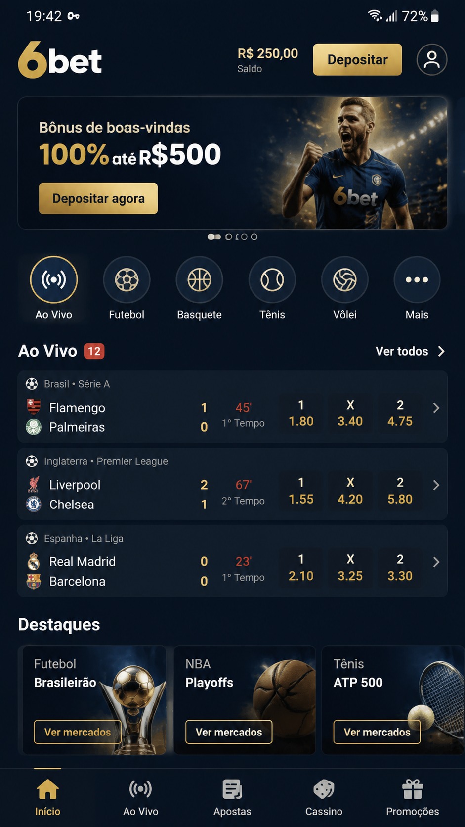 6bet screenshot