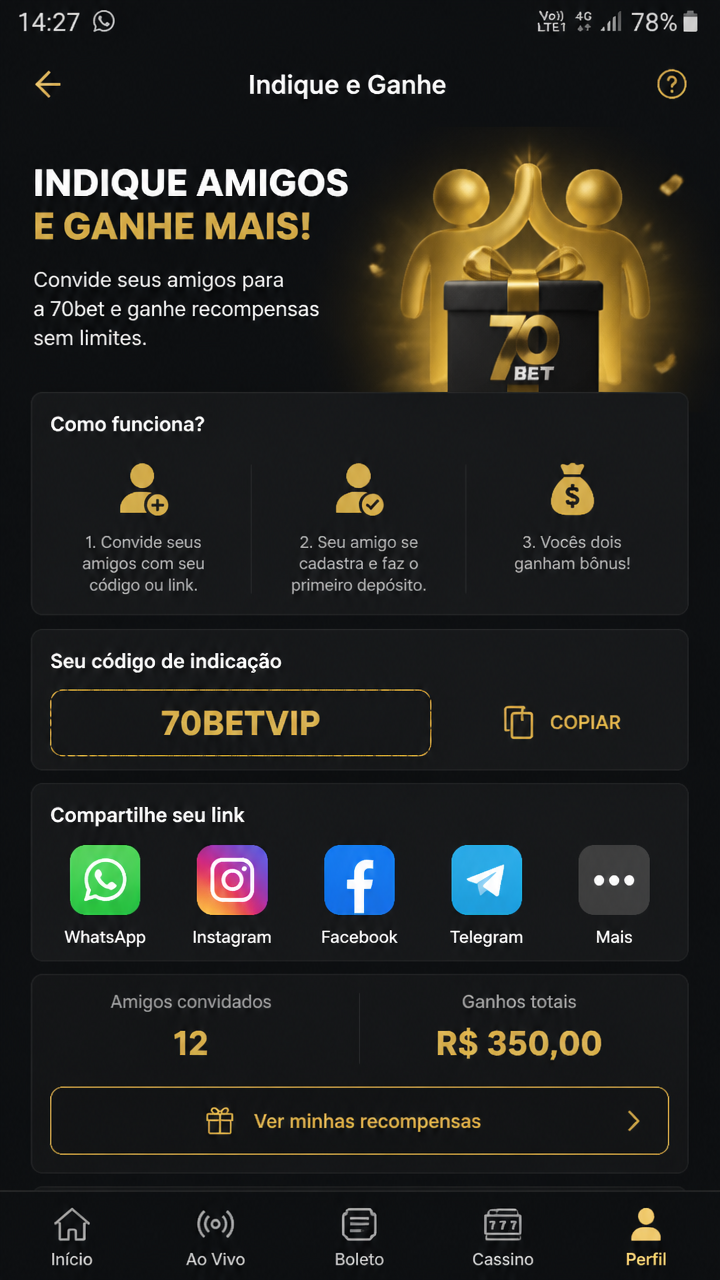 70bet screenshot
