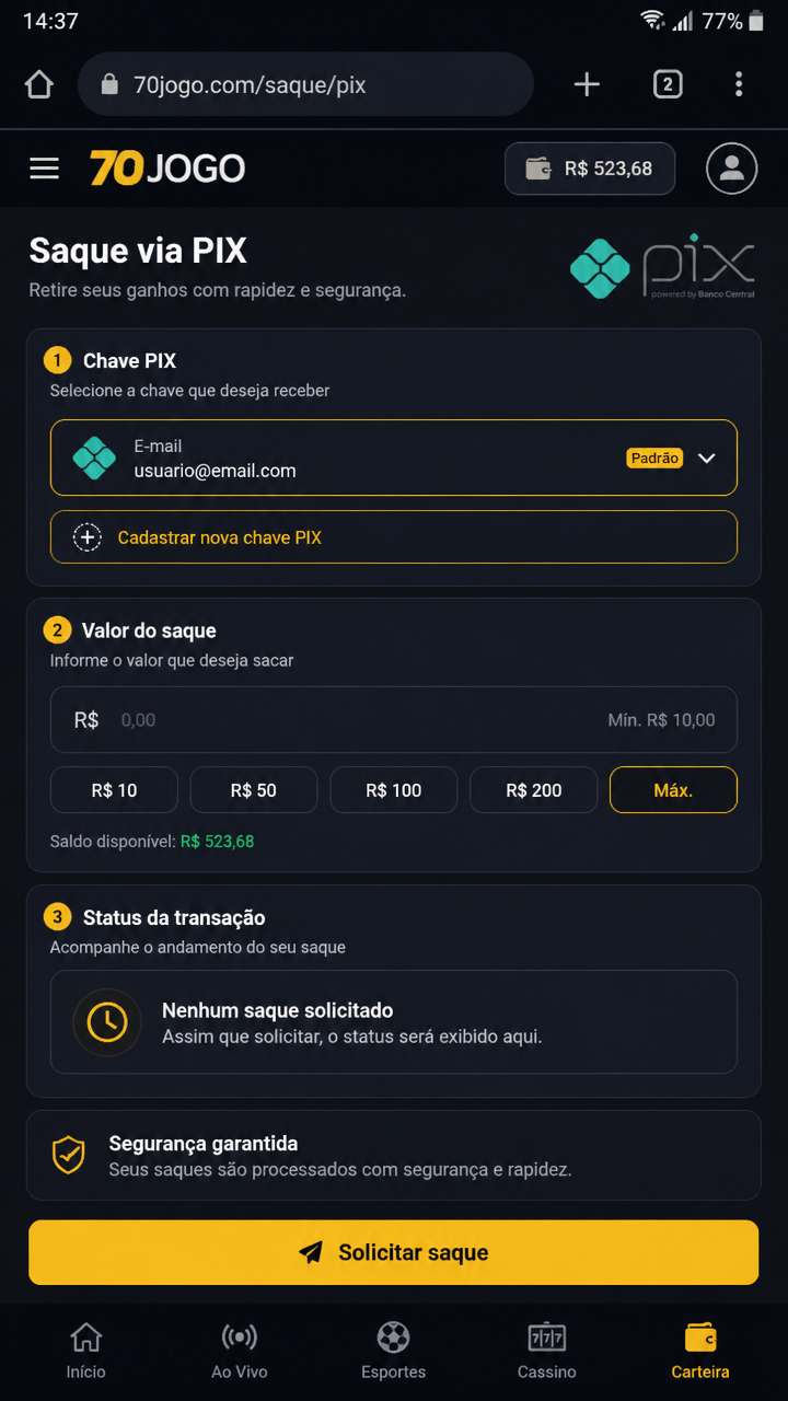 70jogo screenshot