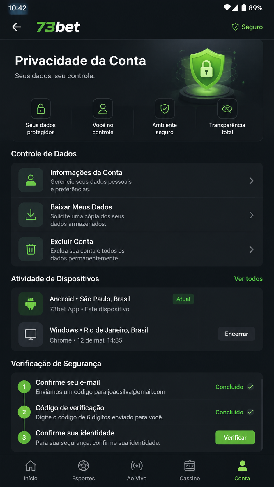 73bet screenshot