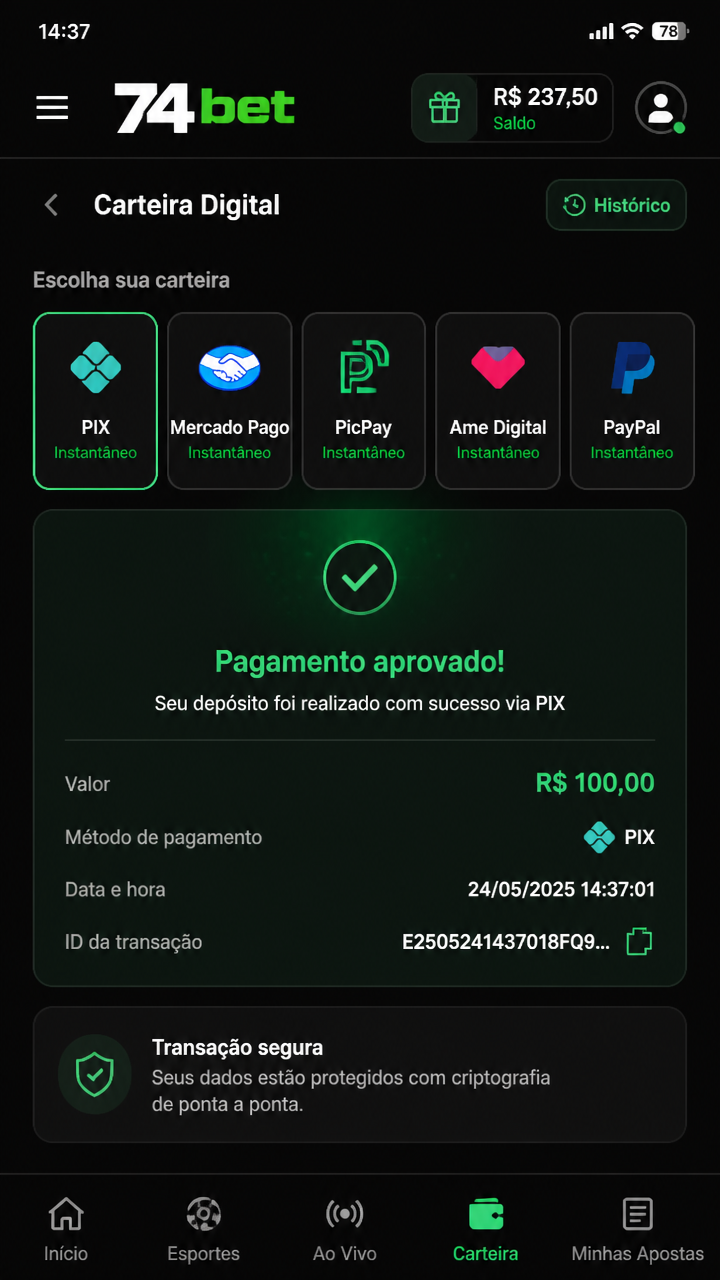 74bet screenshot