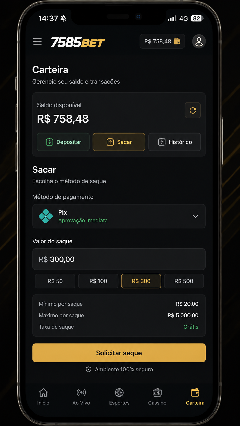 7585bet screenshot
