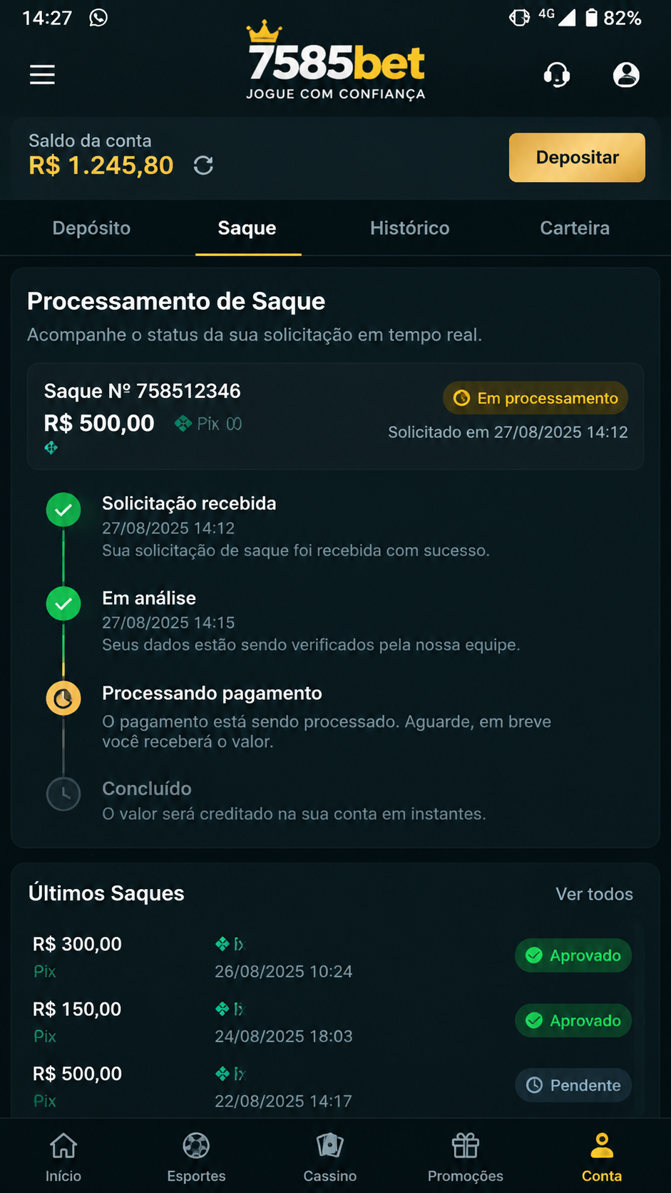 7585bet screenshot