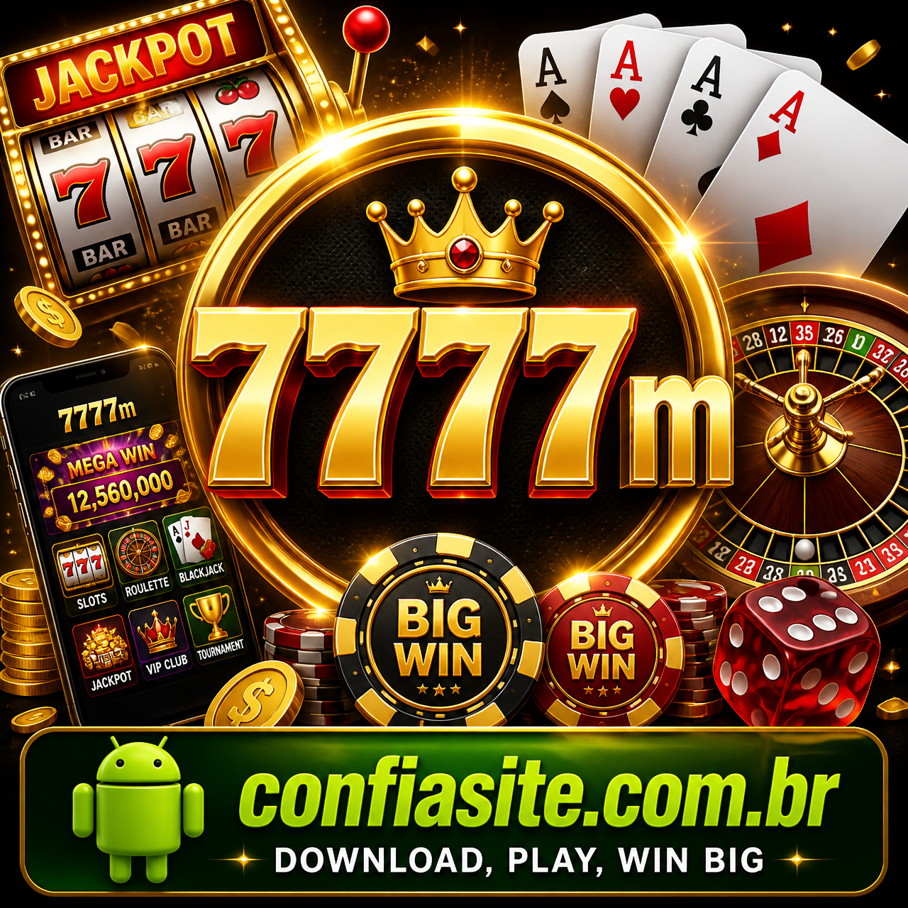 7777m