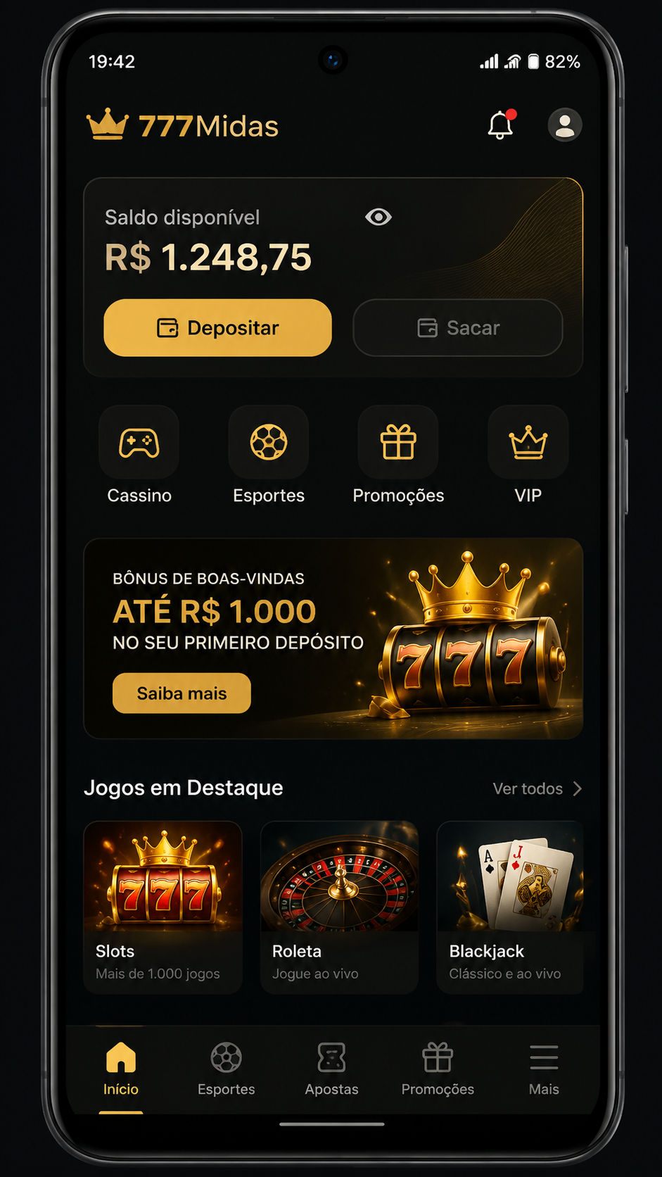 777Midas screenshot