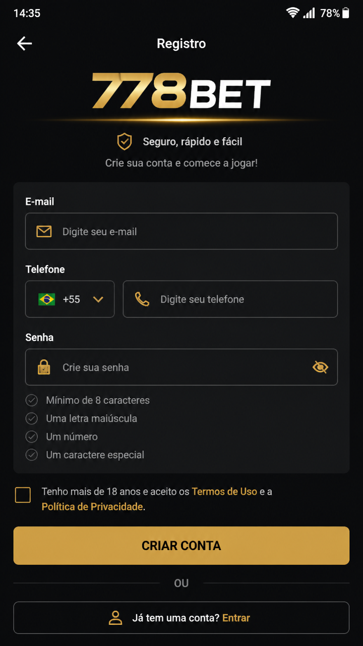 778bet screenshot