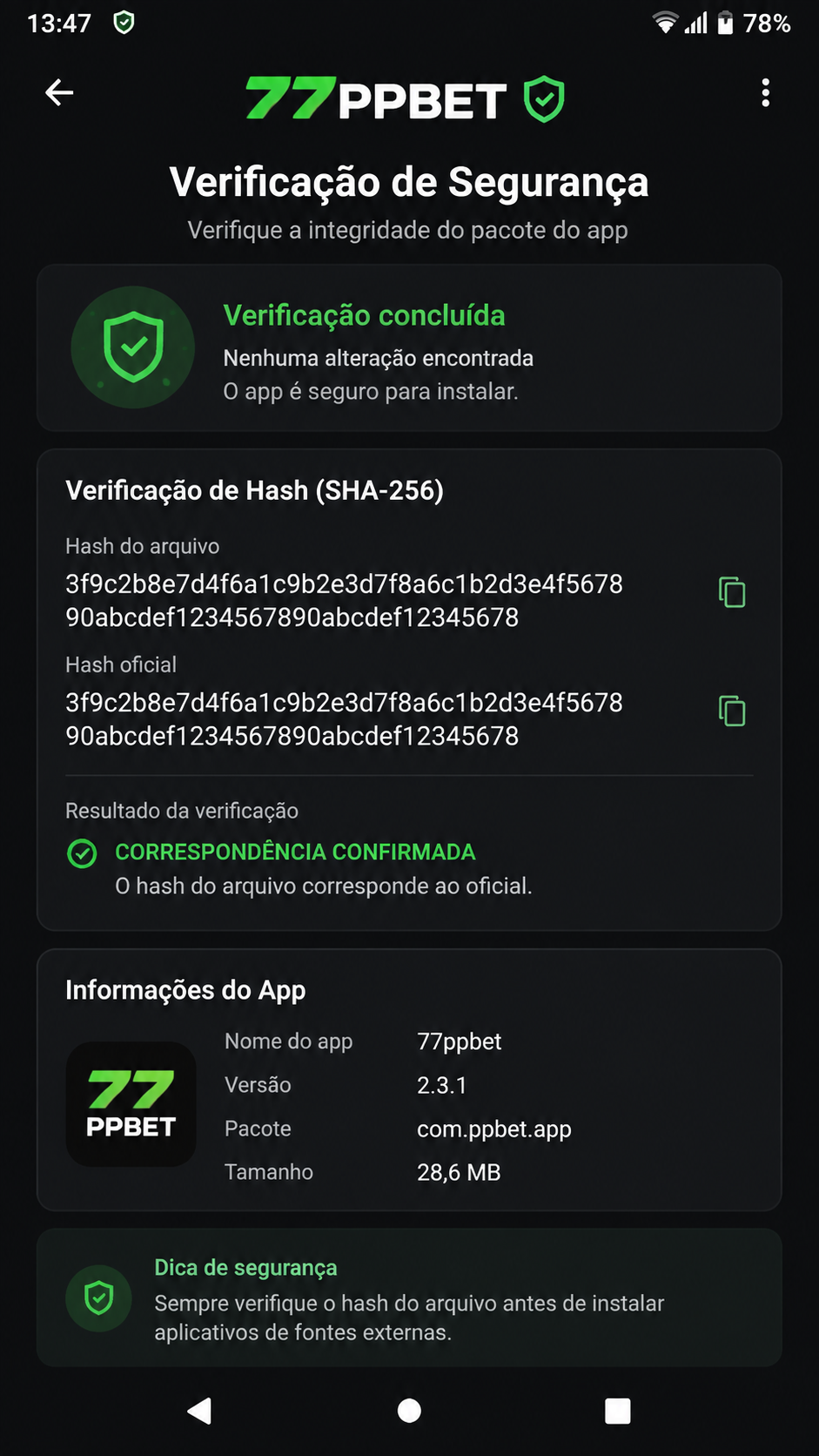 77ppbet screenshot
