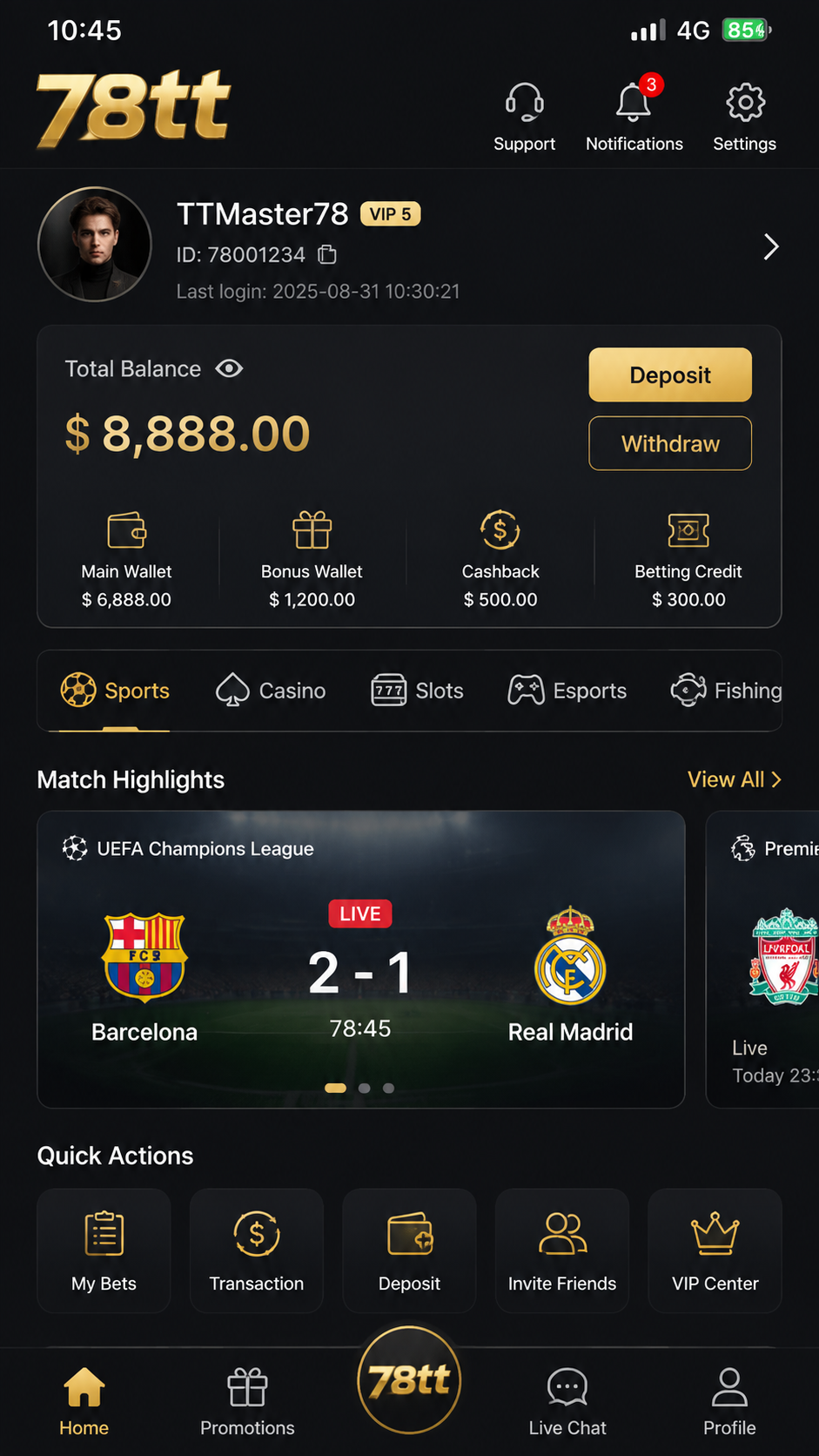 78tt screenshot