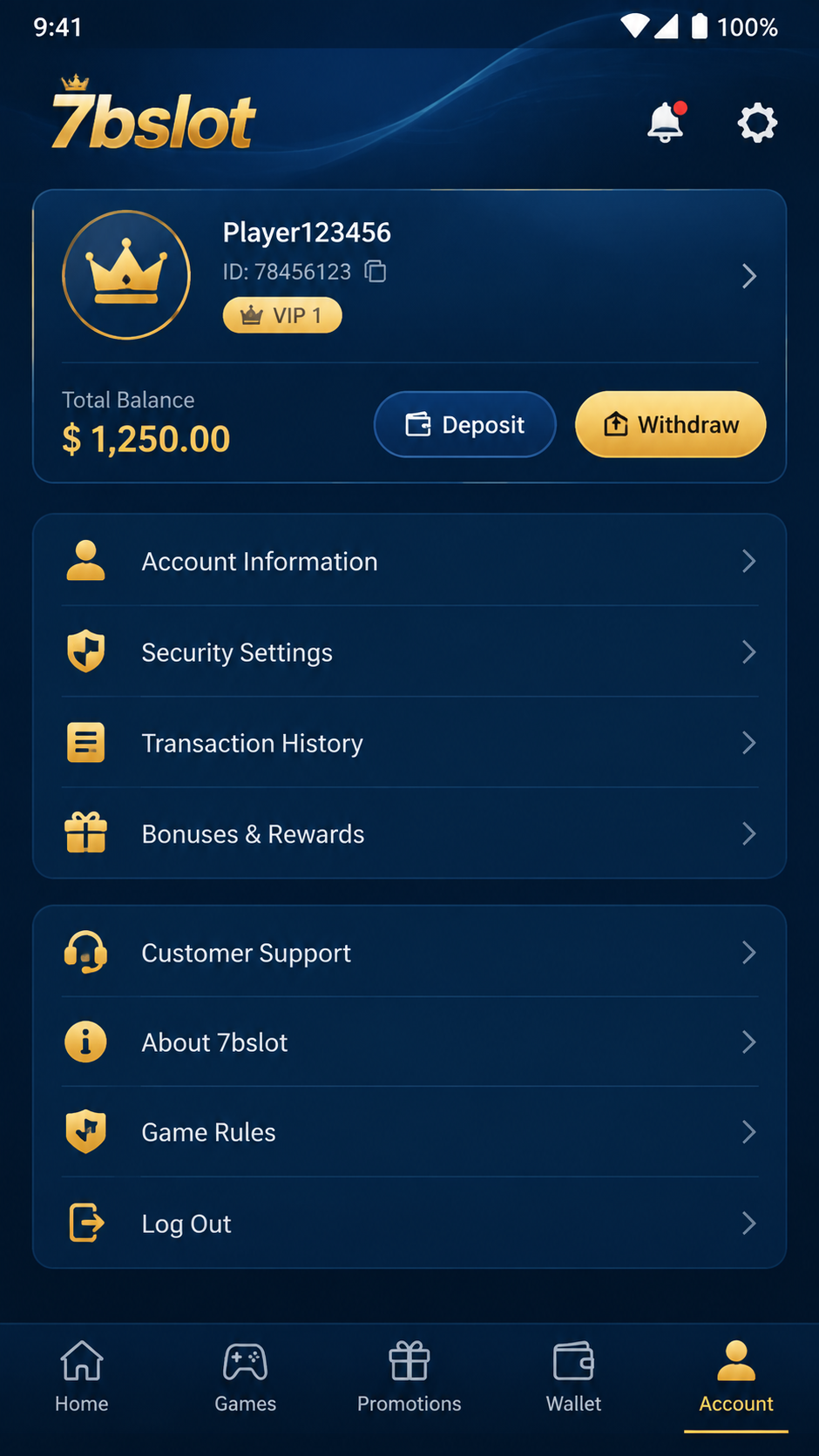 7bslot screenshot