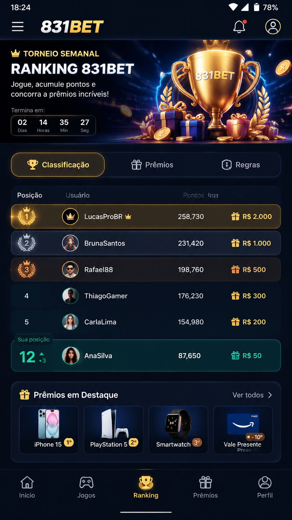 831bet screenshot