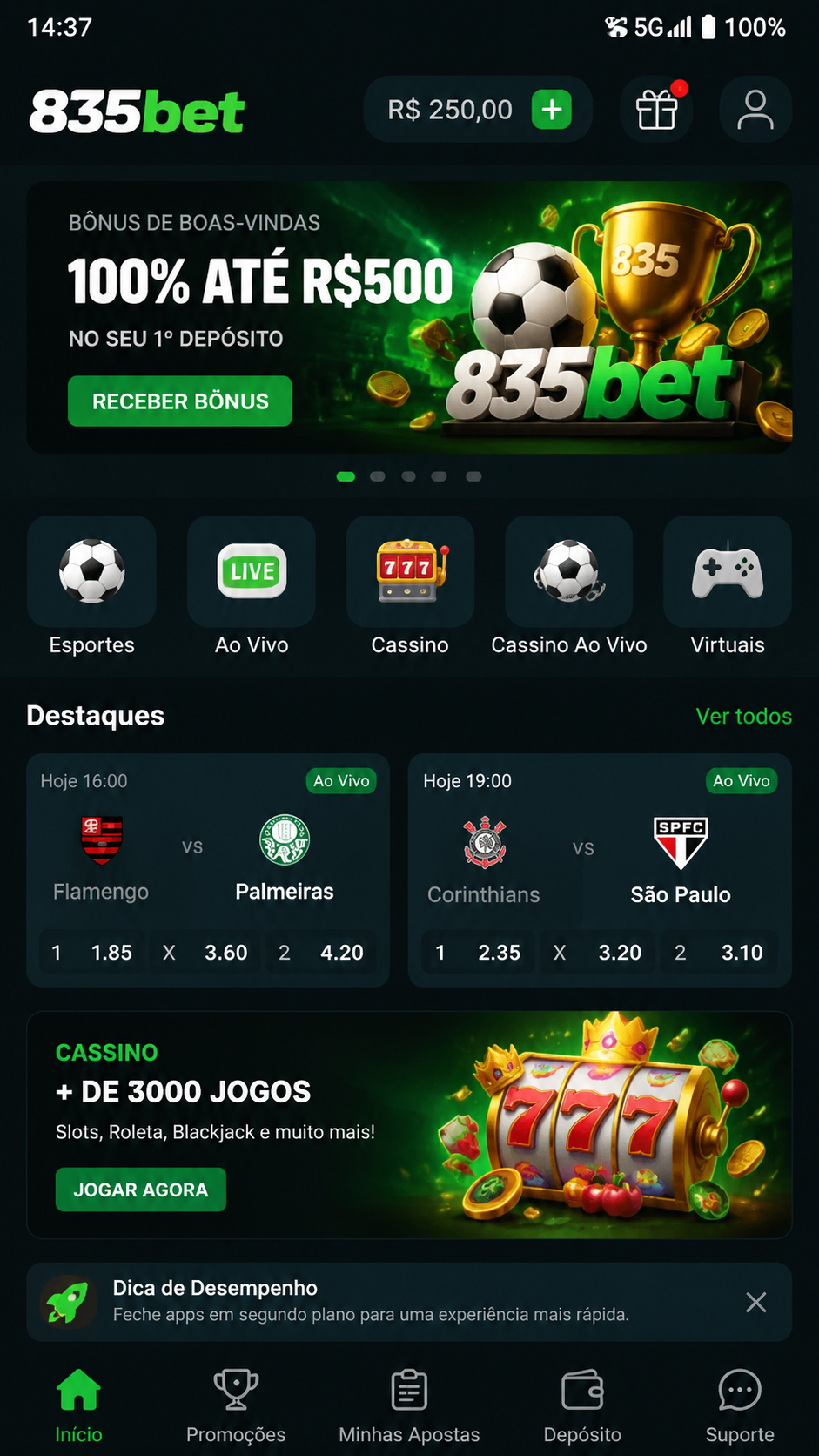835bet screenshot