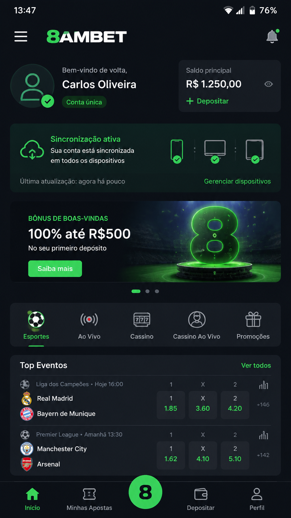 8ambet screenshot