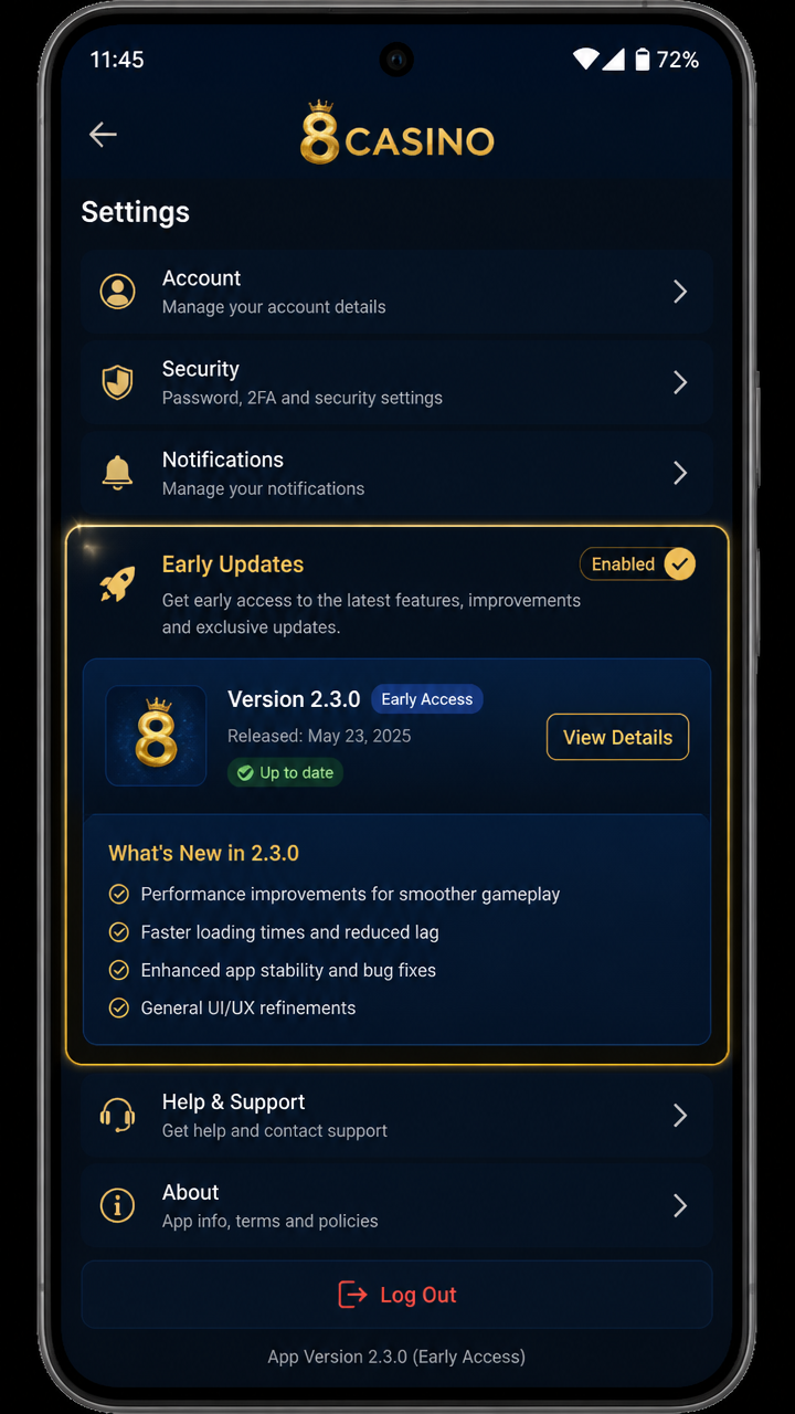8casino screenshot