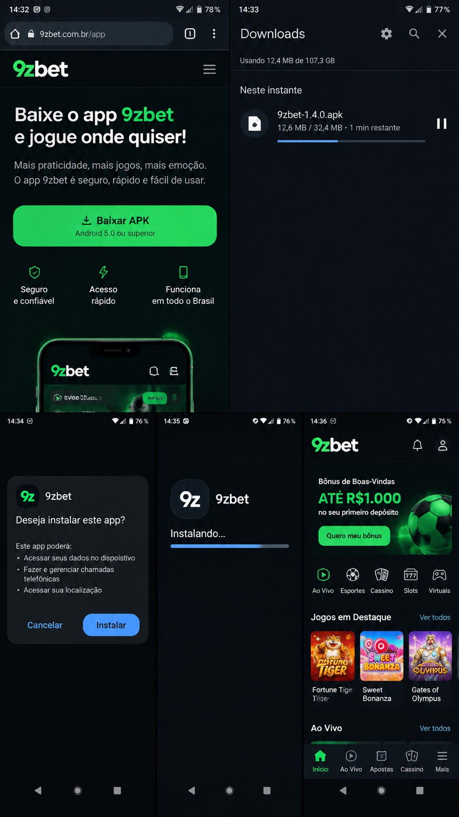 9zbet screenshot