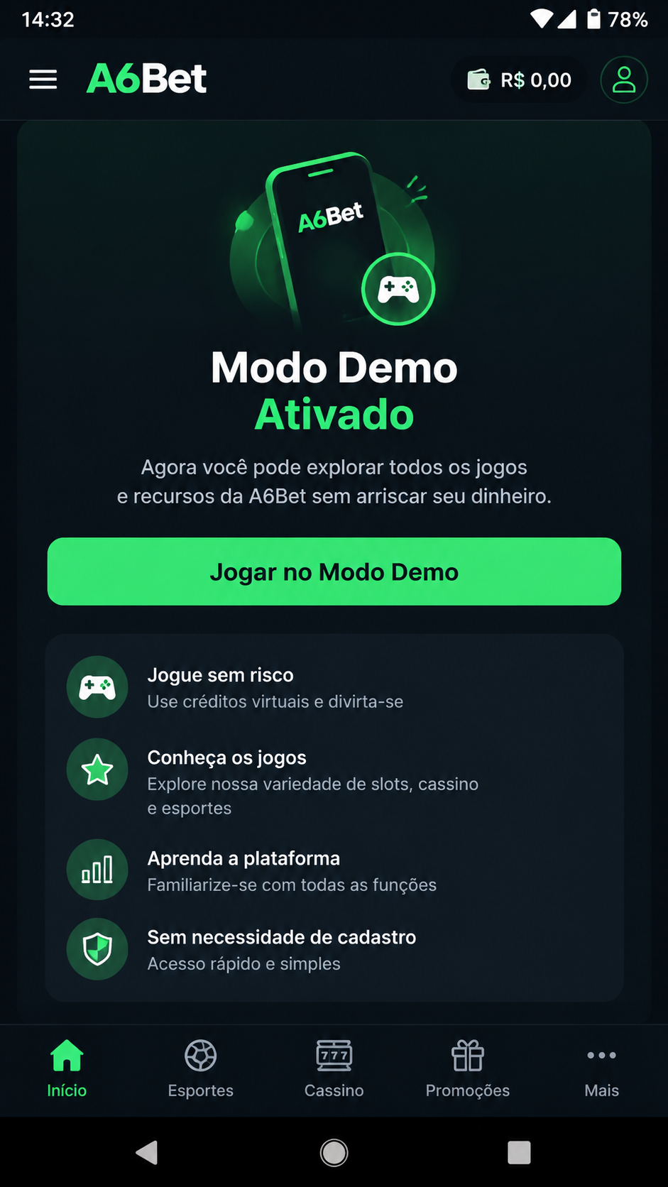 a6bet screenshot