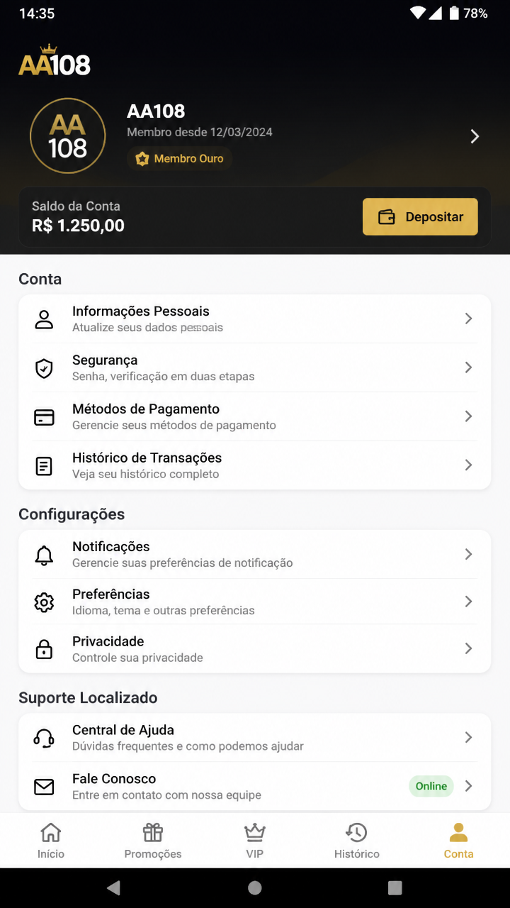AA108 screenshot