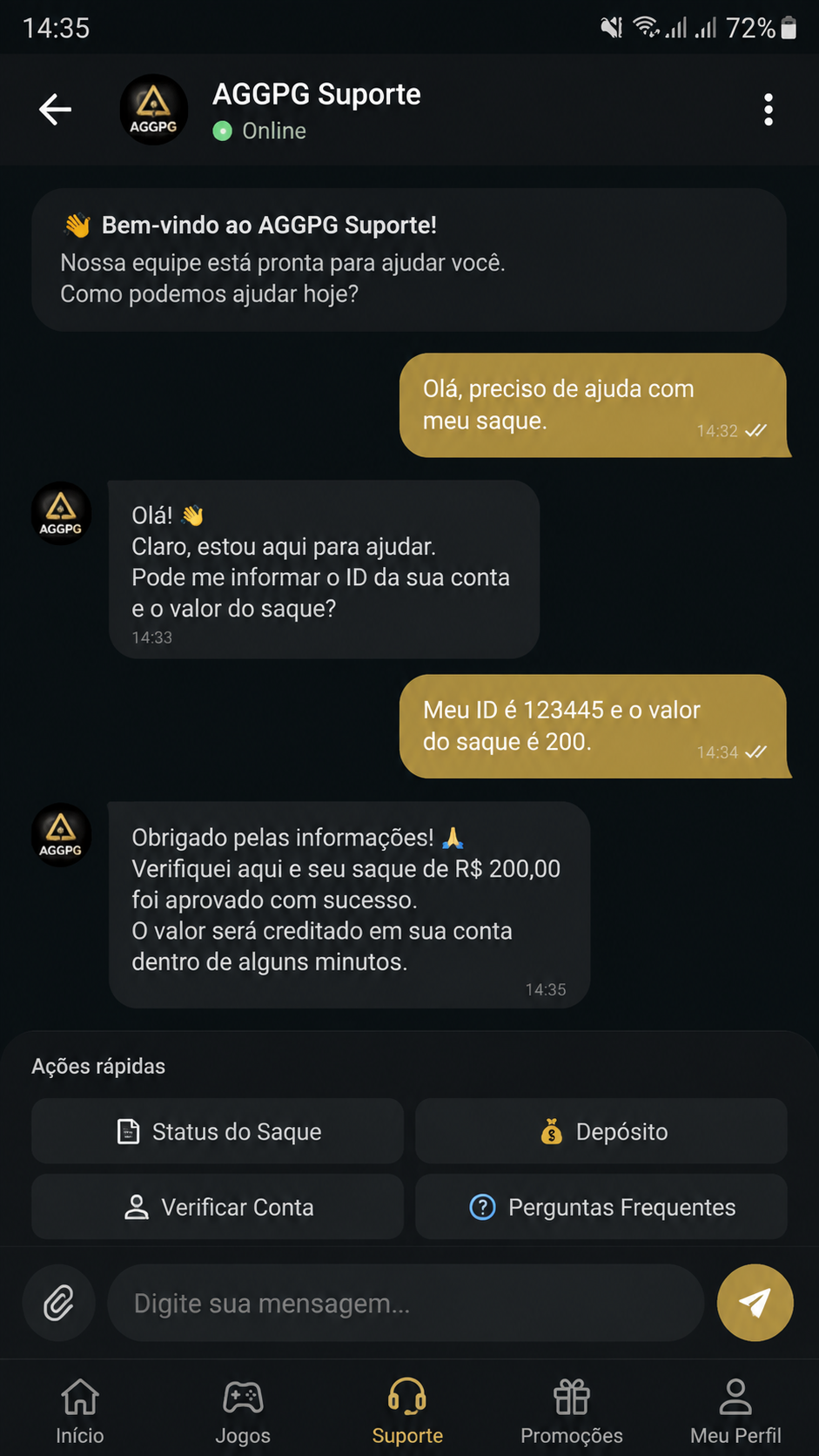 AGGPG screenshot