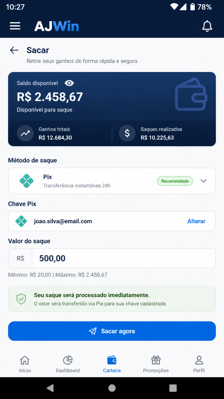 AJWin screenshot