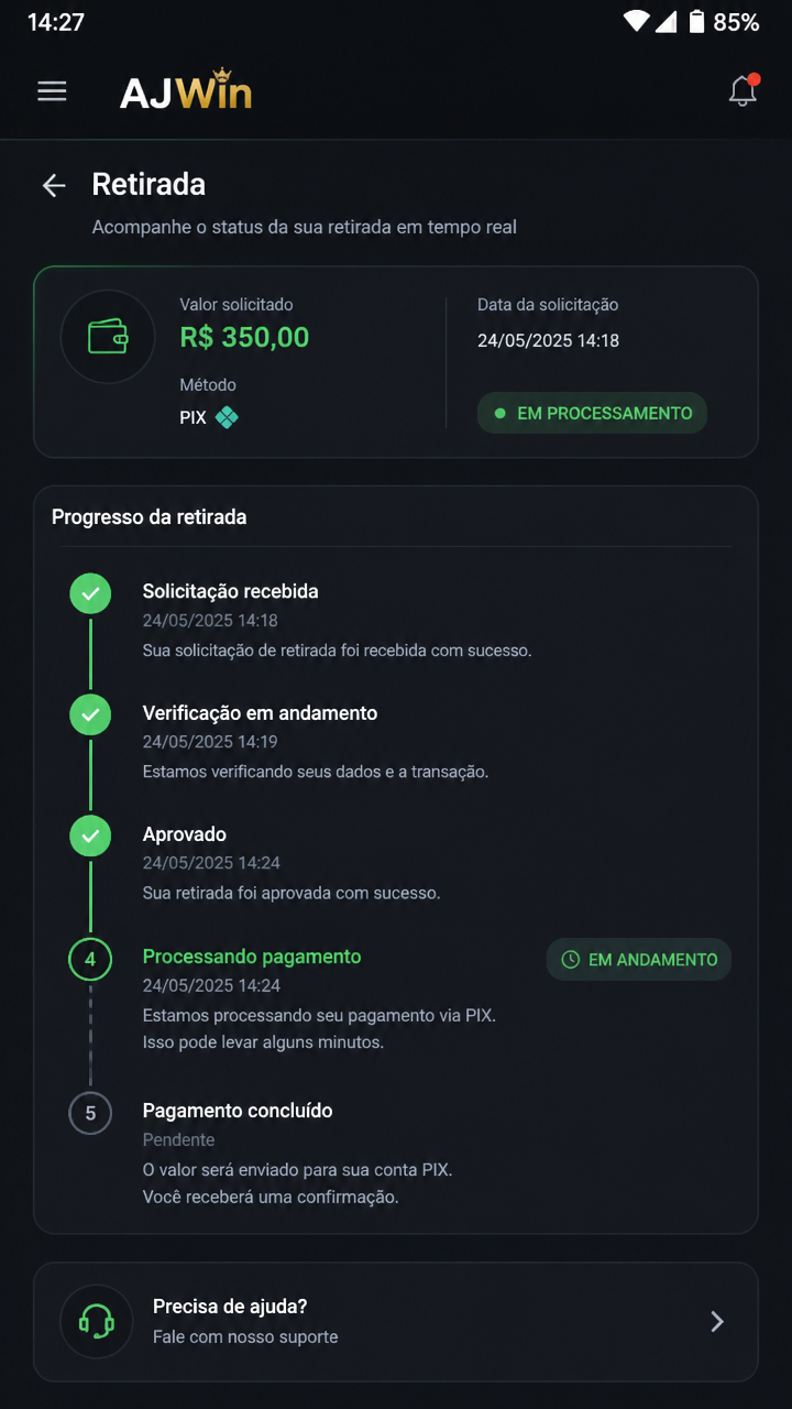 AJWin screenshot