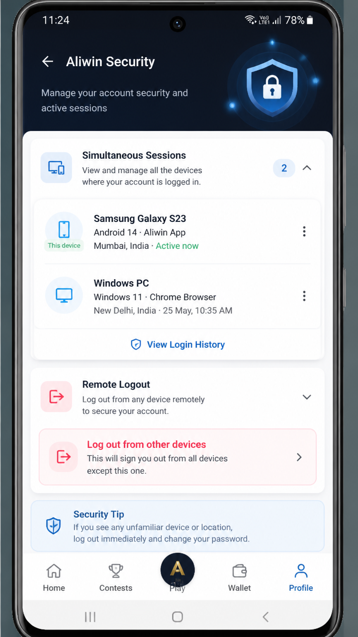 Aliwin screenshot