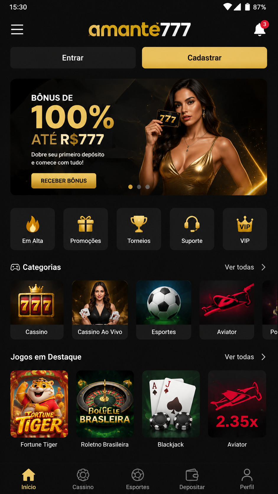 amante777 screenshot