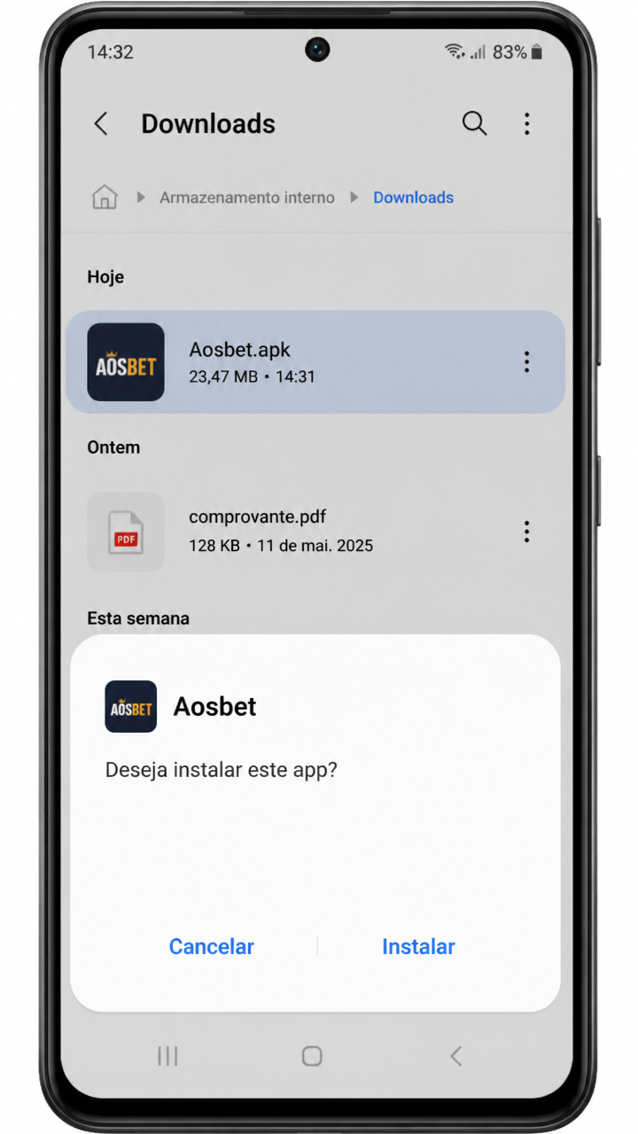 Aosbet screenshot