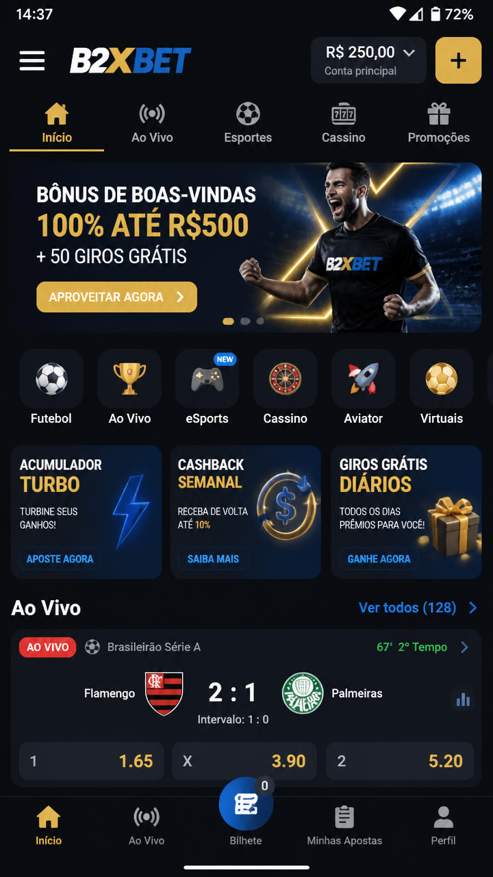 b2xbet screenshot