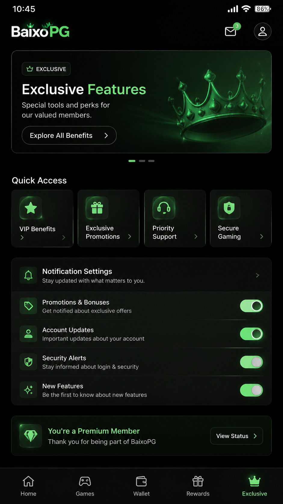 BaixoPG screenshot