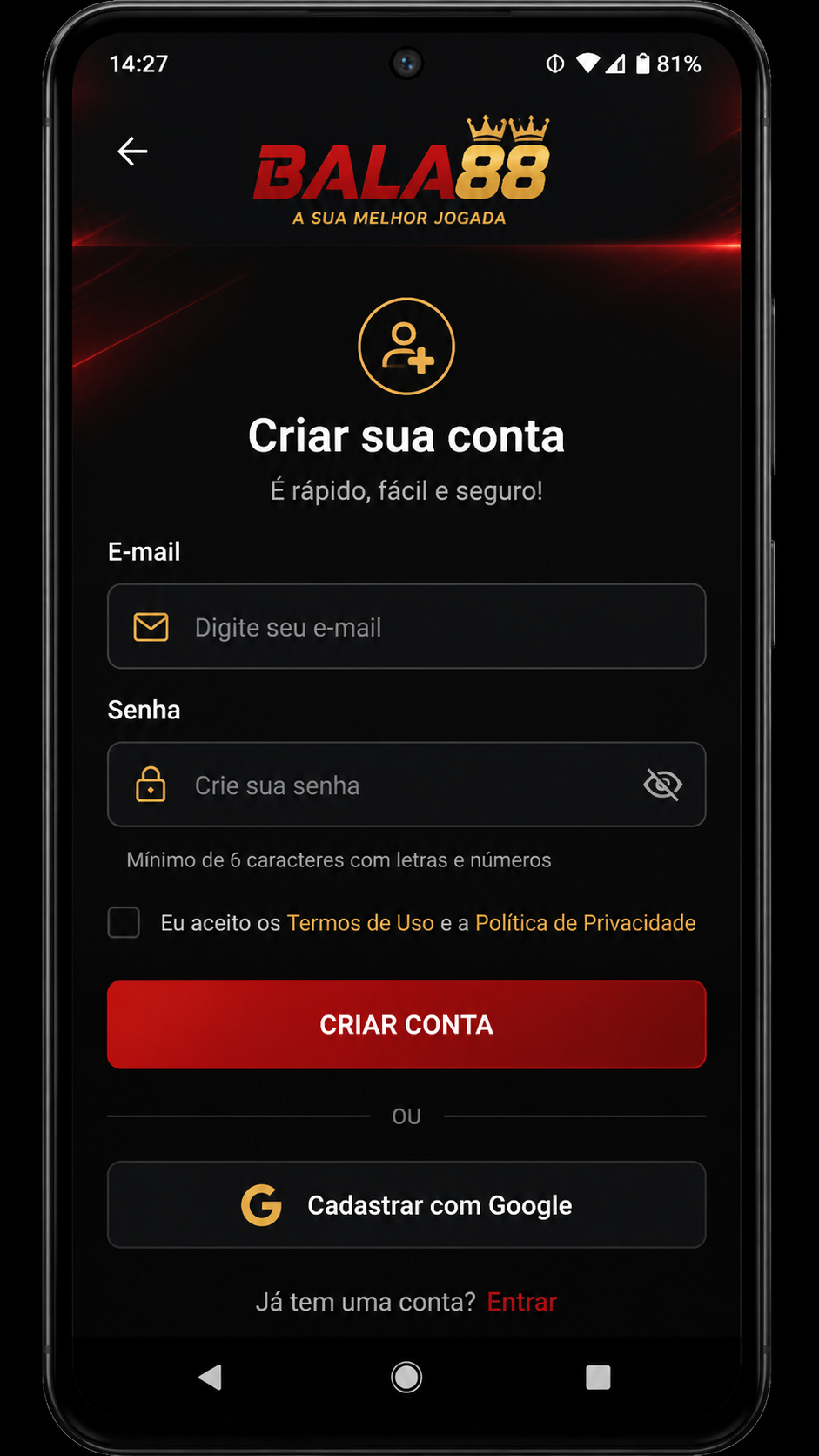 bala88 screenshot