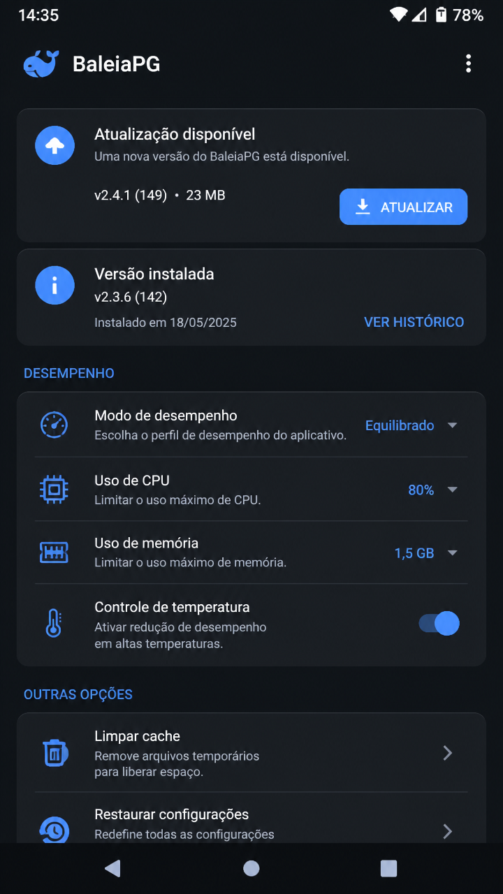 baleiapg screenshot