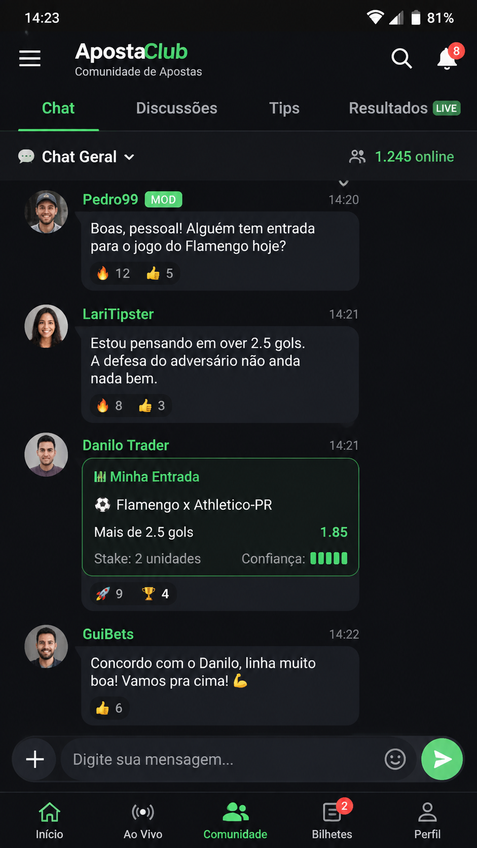 beansbet screenshot