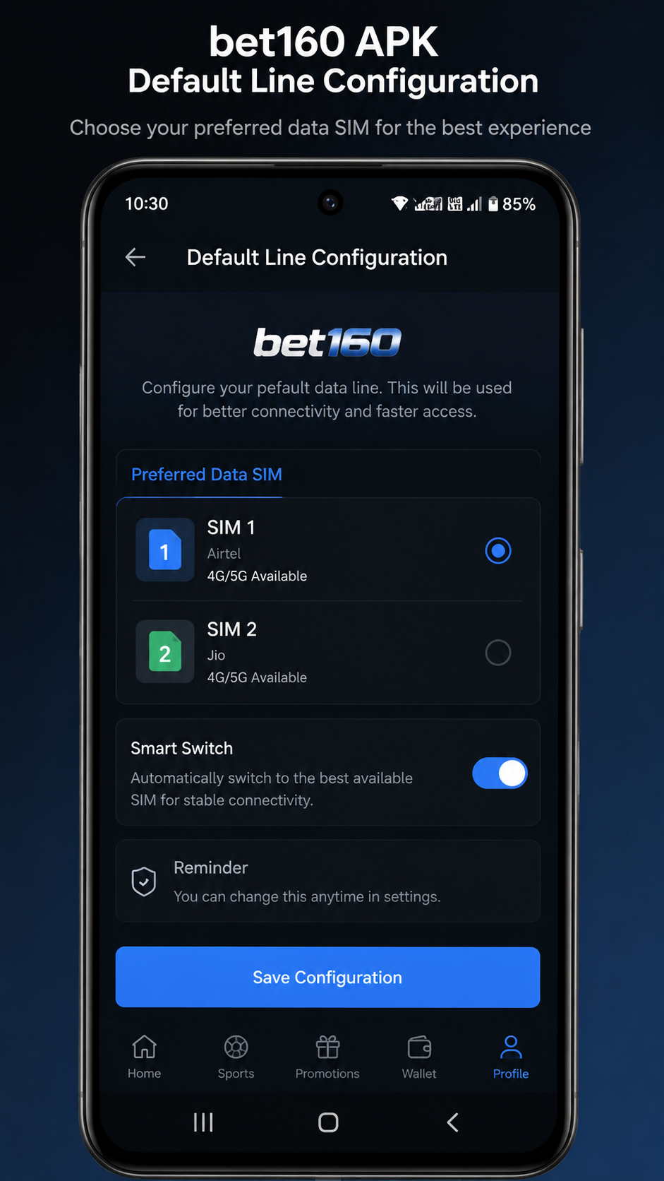 bet160 screenshot