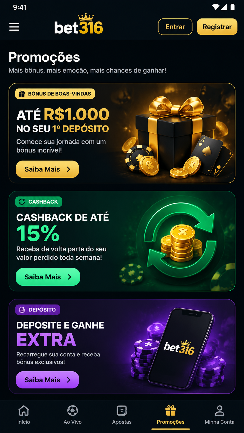 bet316 screenshot
