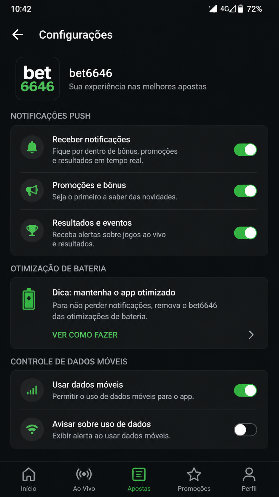 bet6646 screenshot