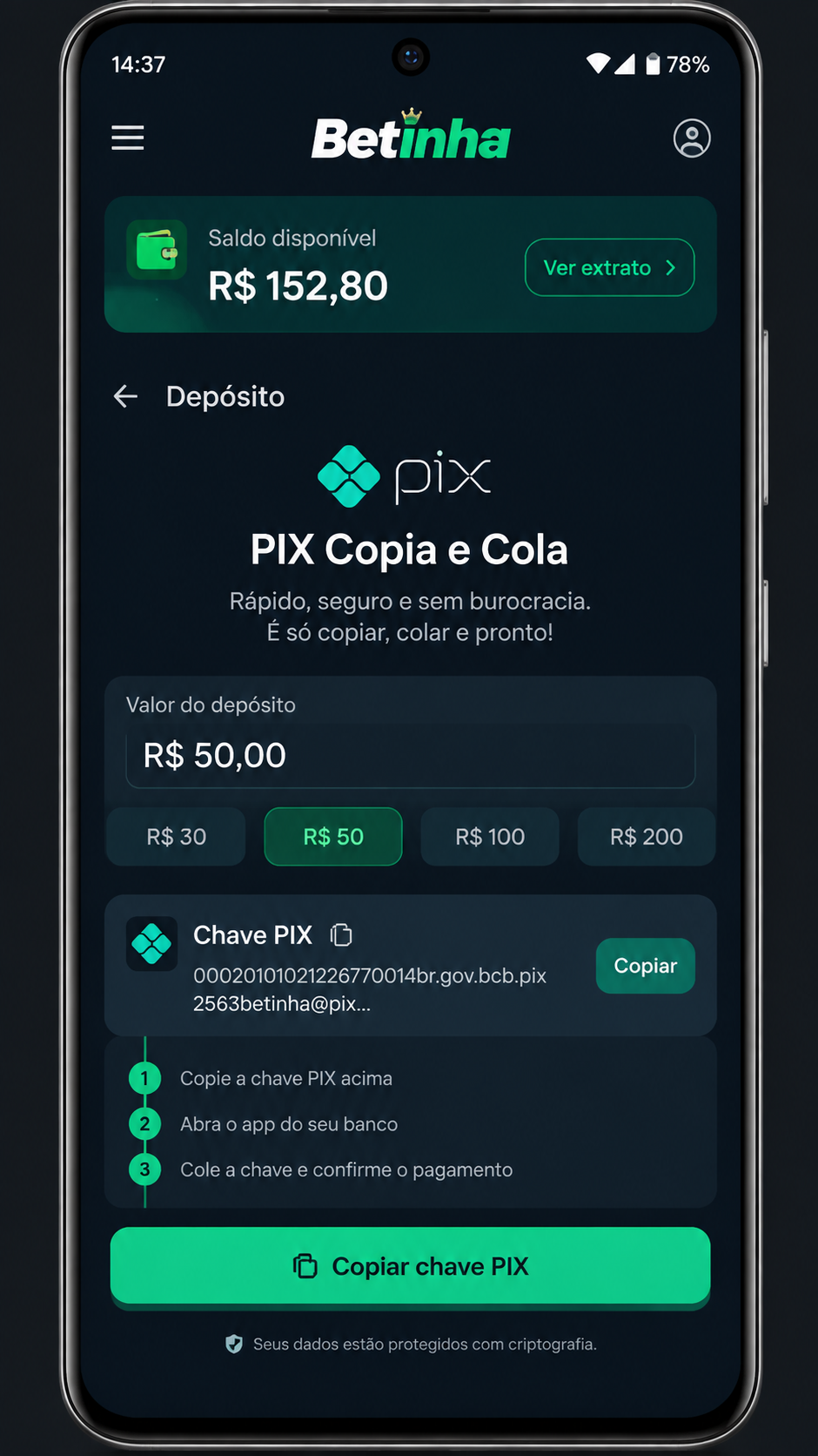 betinha screenshot