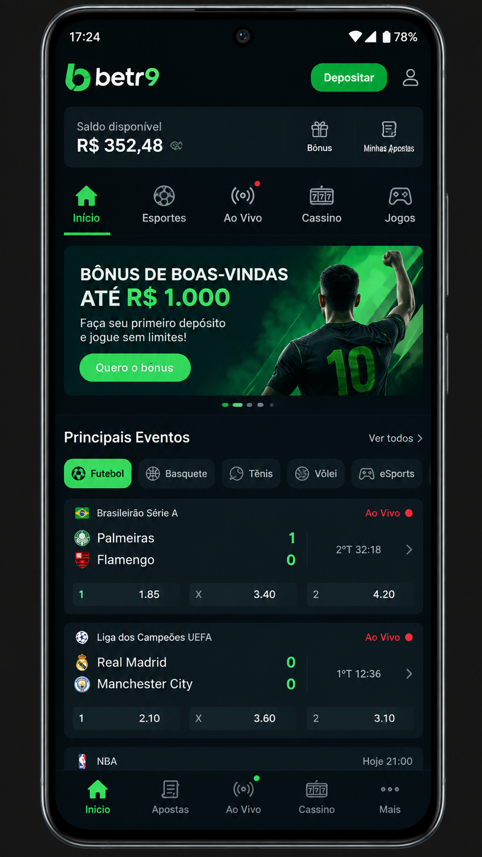 betr9 screenshot