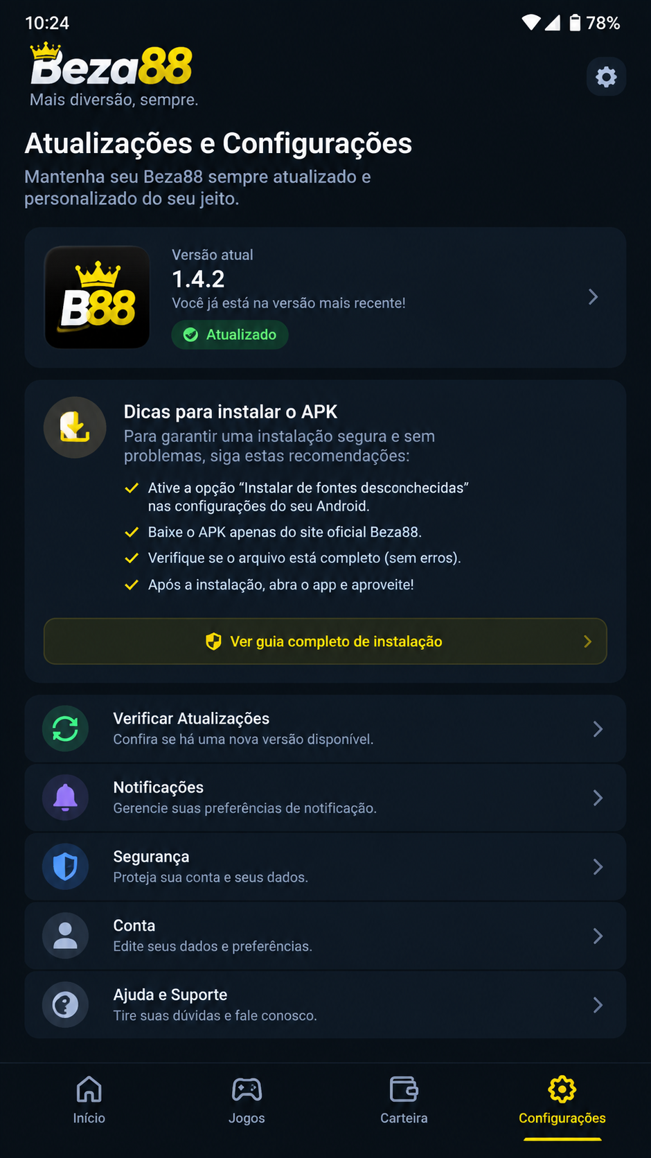 Beza88 screenshot