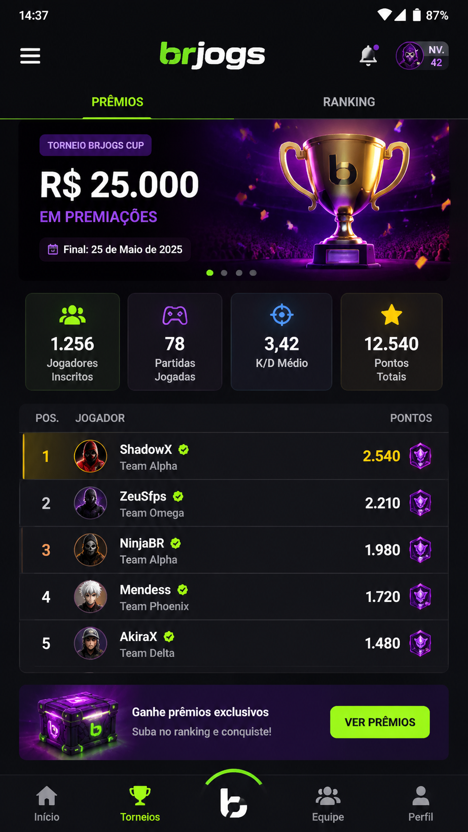 brjogs screenshot
