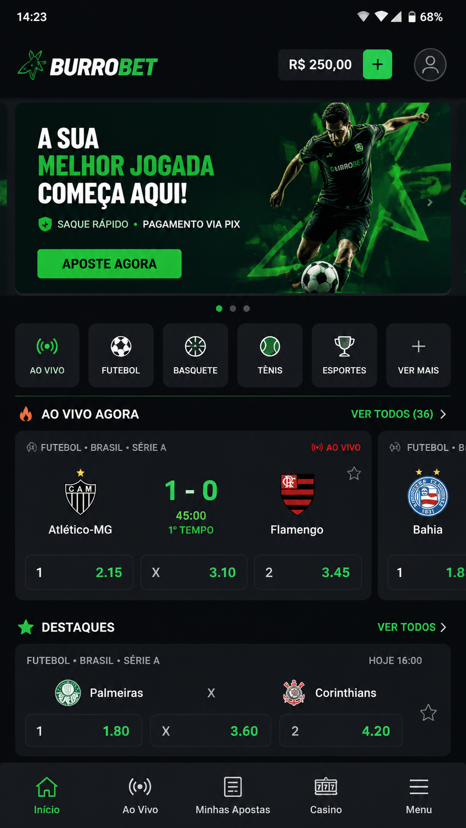 Burrobet screenshot
