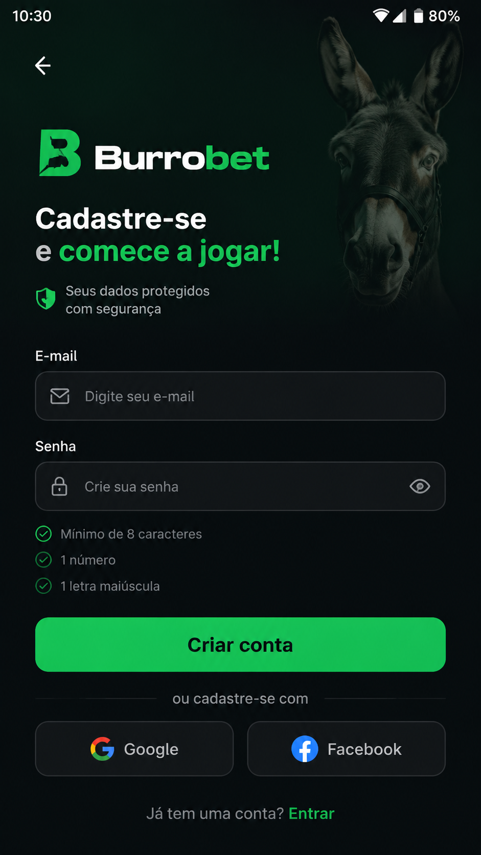 Burrobet screenshot