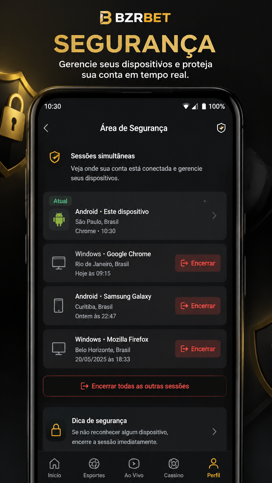 bzrbet screenshot