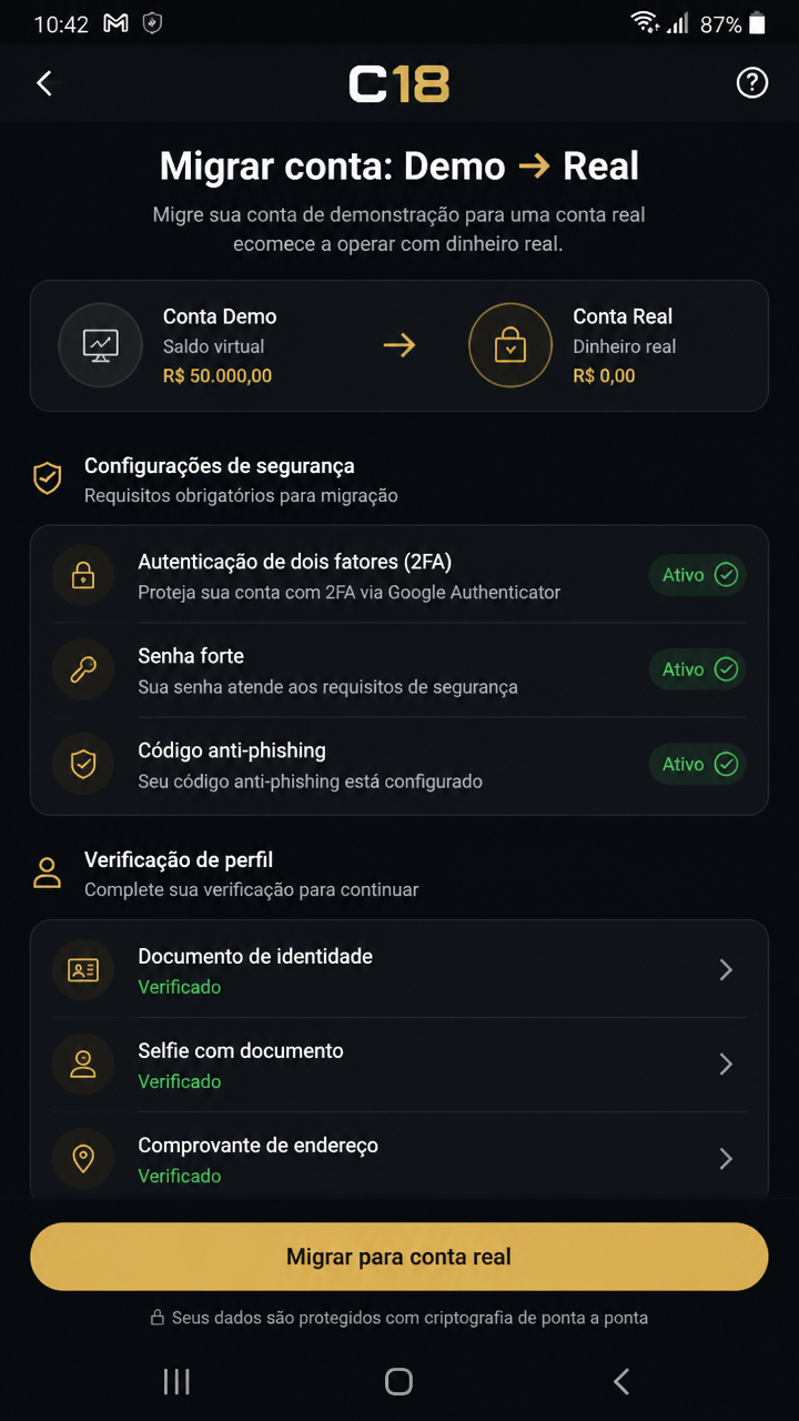 c18 screenshot