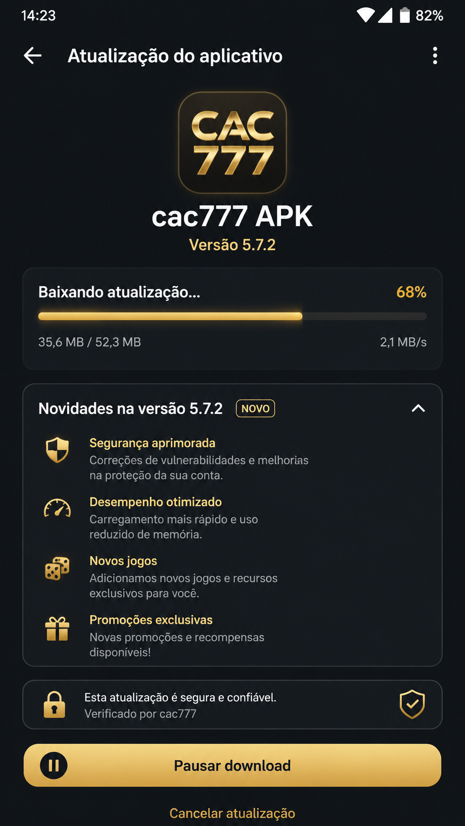 cac777 screenshot