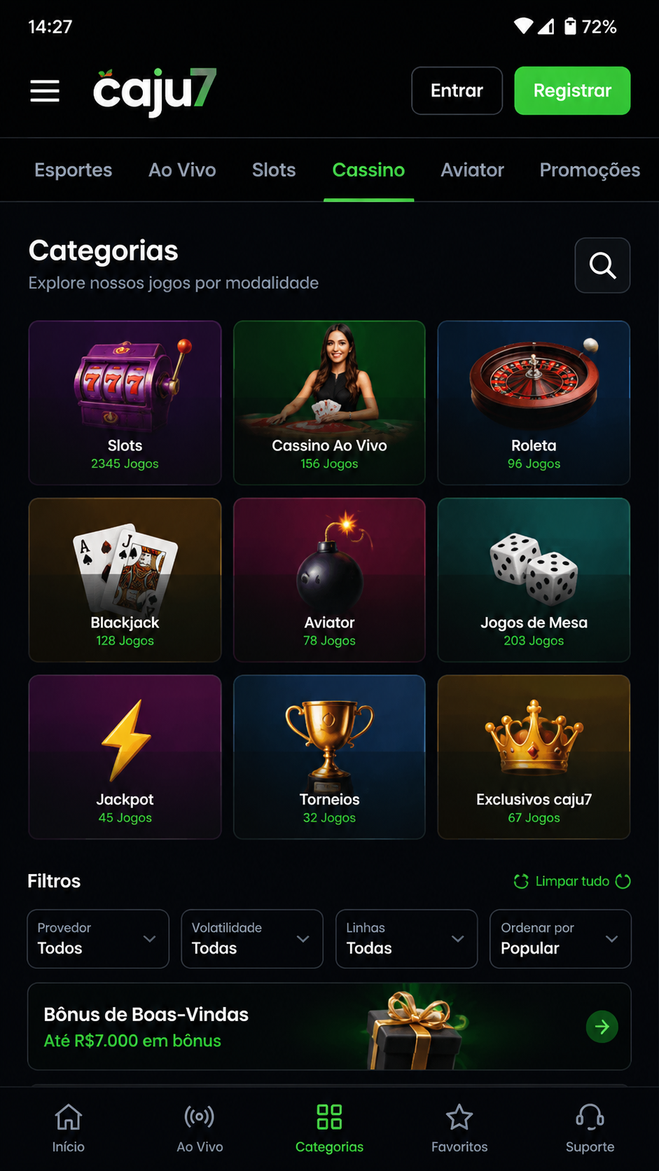 caju7 screenshot