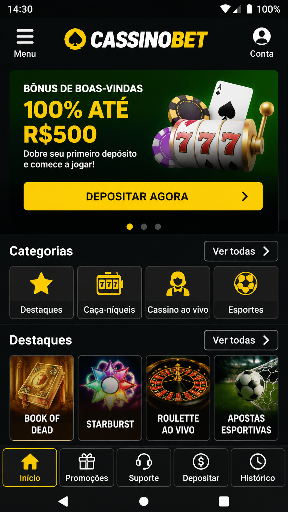 cassinobet screenshot